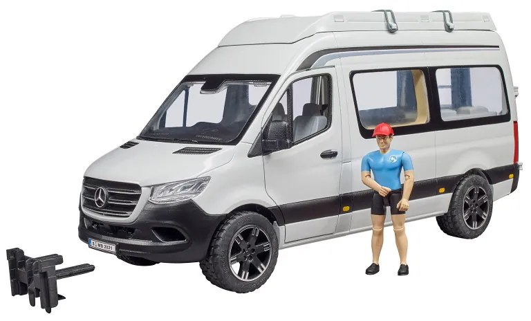 Bruder Karavan Mercedes-Benz Sprinter so šoférom 1:16 02672