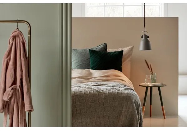 Nordlux - Luster na lanku ADRIAN 1xE27/25W/230V pr. 16 cm šedá