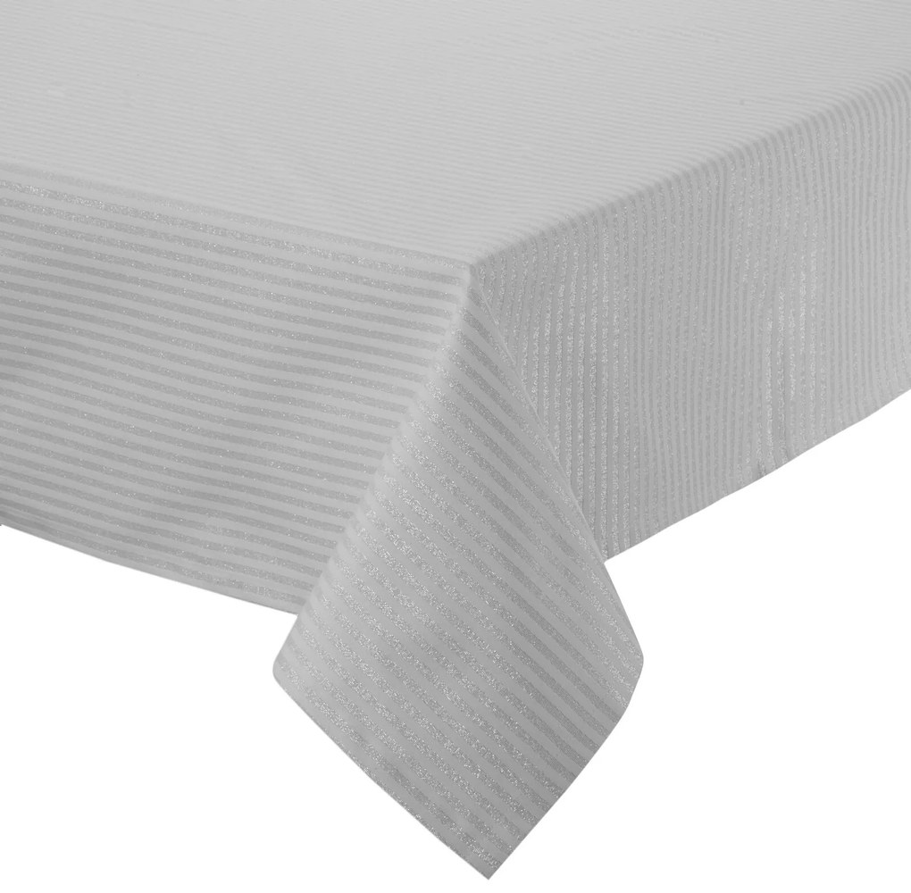 OBRUS FLASH 6 135X180 CM STRIEBORNÝ