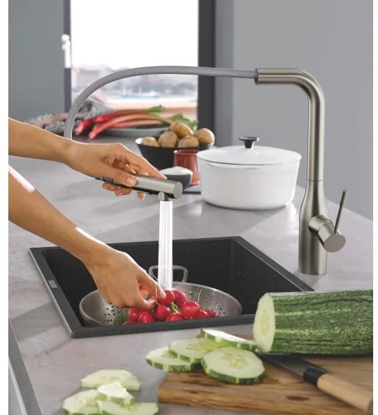 GROHE 26574GN0 - Ručná sprcha RAINSHOWER SMARTACTIVE 130 zlatá