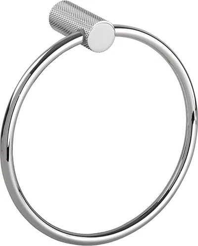 Bemeta Design BRILIA: Držiak uterákov kruhový, strieborná lesk- 177204060