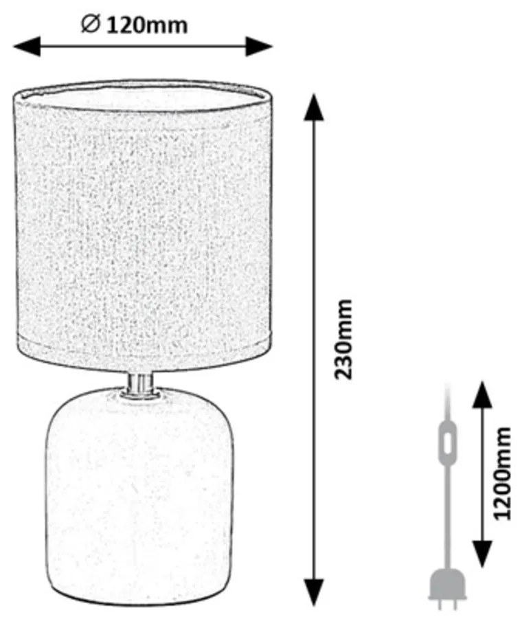Rabalux DAPHNI stolná lampa 74055
