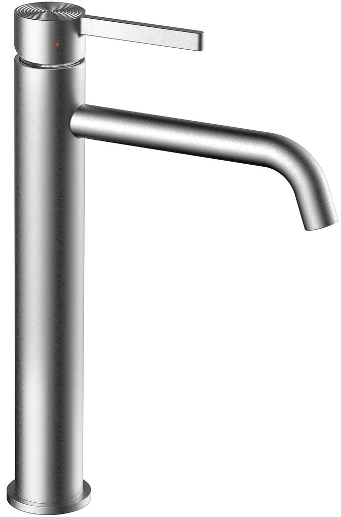 Rea Foster, vysoká umývadlová batéria h-285, brúsená oceľ, REA-B6324