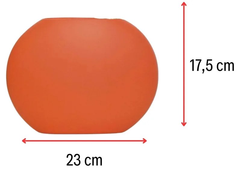 Flat Middle - Orange