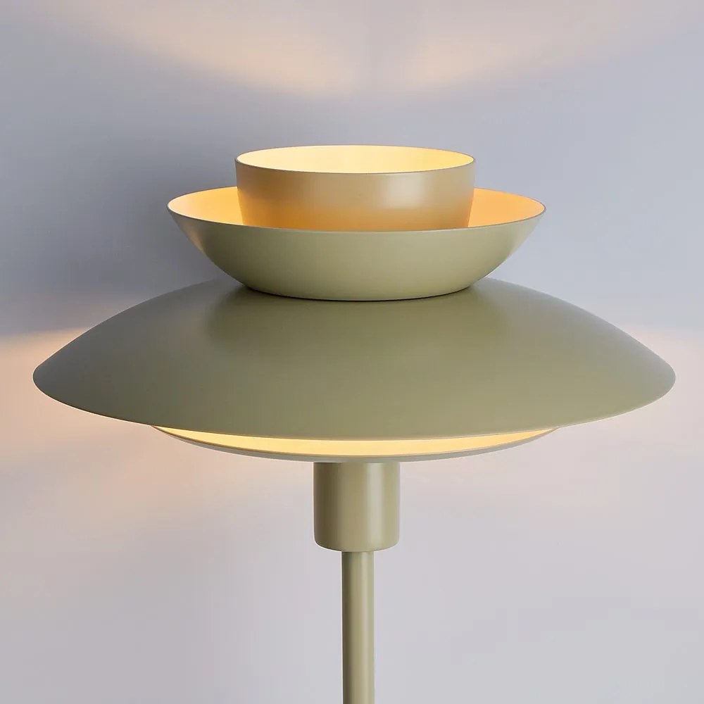 SINGAPUR Stolná lampa - šalviová