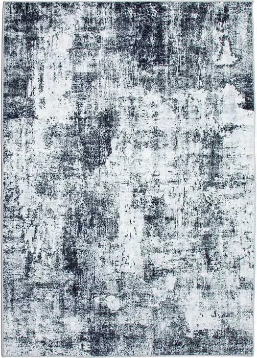 TA Koberec 250421A-1 BARI PRINT Sivý Obdĺžnikový Rozmer: 140x200 cm