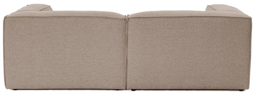 Dvoumístná pohovka Fora 248 cm hnědá