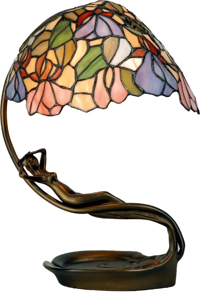 Stilní lampa Tiffany Woman