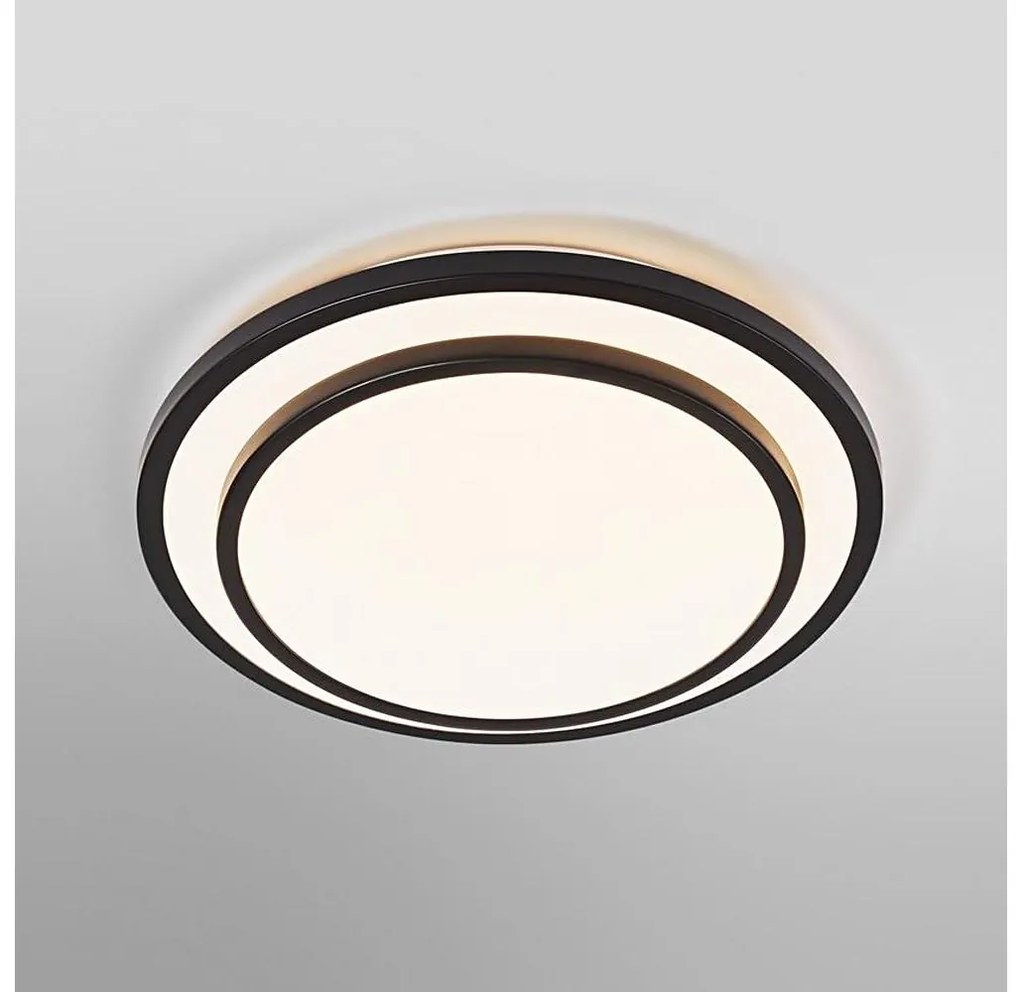 Osram - LED stropné svietidlo ORBIS BERLIN LED/16W/230V pr. 29,3 cm čierna