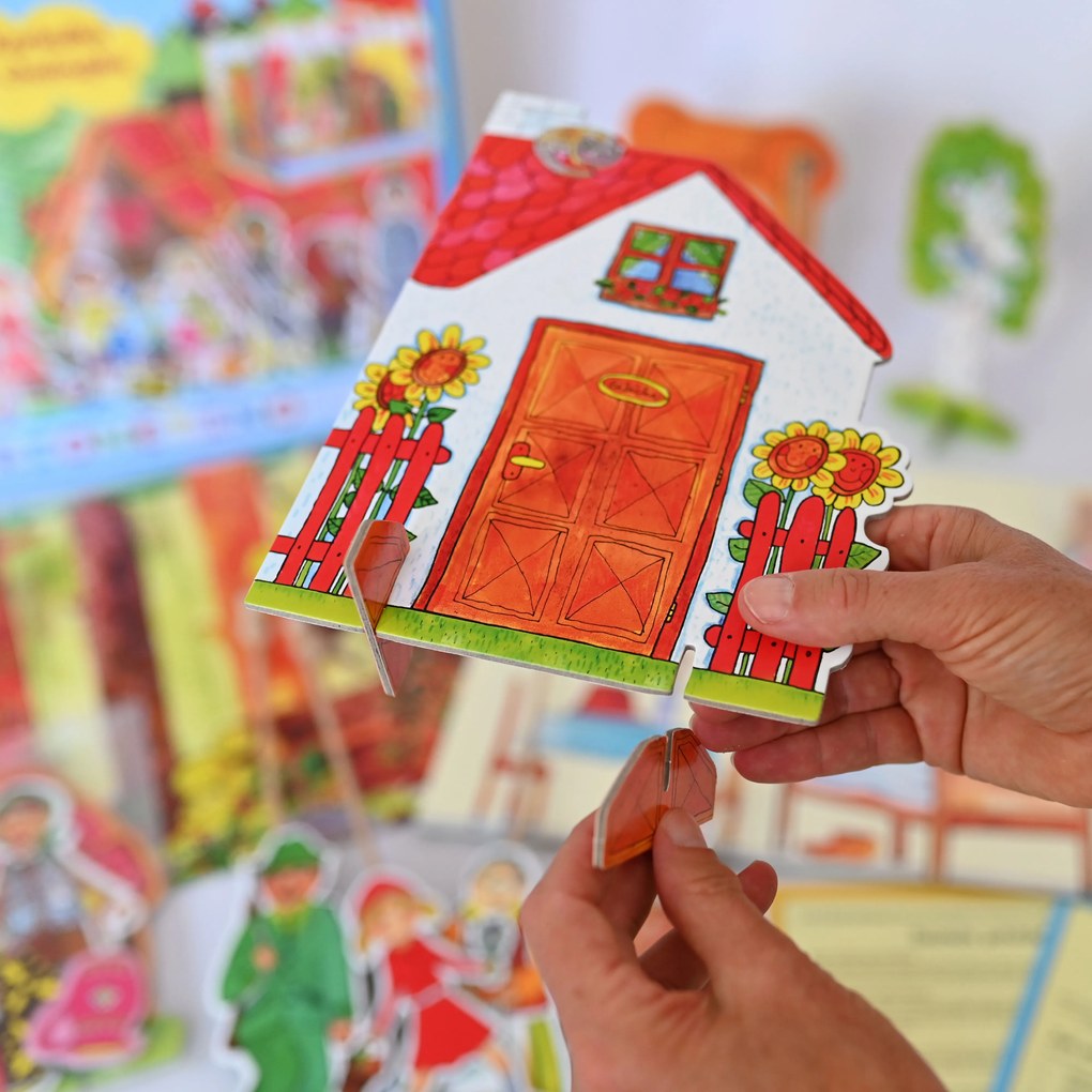 MARIONETINO – Babičkina chalúpka – kulisa k bábkovému divadlu