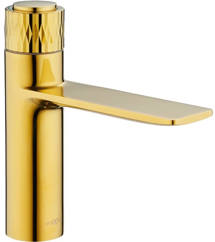Mexen ZERO+ - umývadlová batéria, zlatá,71600-50