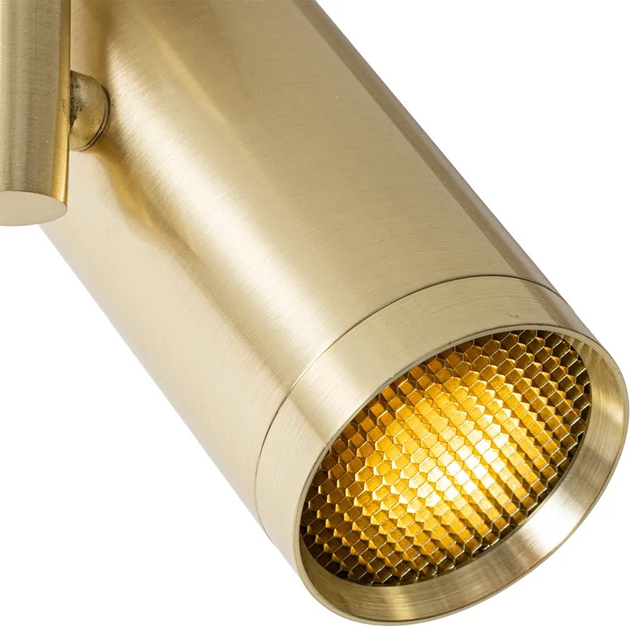 Dizajnové bodové svetlo zlaté nastaviteľné - Scopio Honey