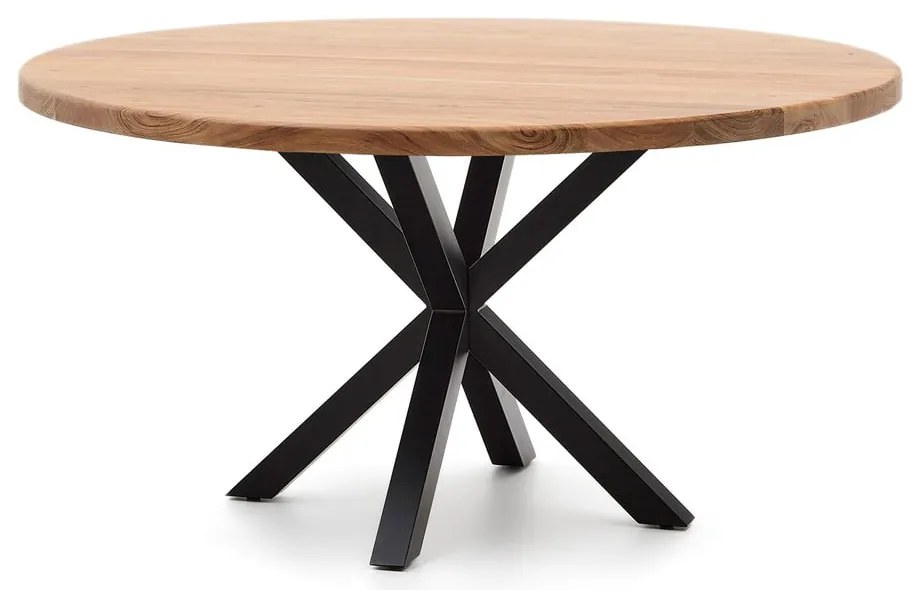 Jedálenský stôl s doskou z akácie ø 150 cm Argo – Kave Home