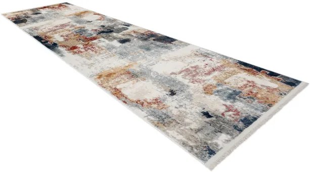 Koberec / behúň DISTIN 0144B biely / ružový / púdrový