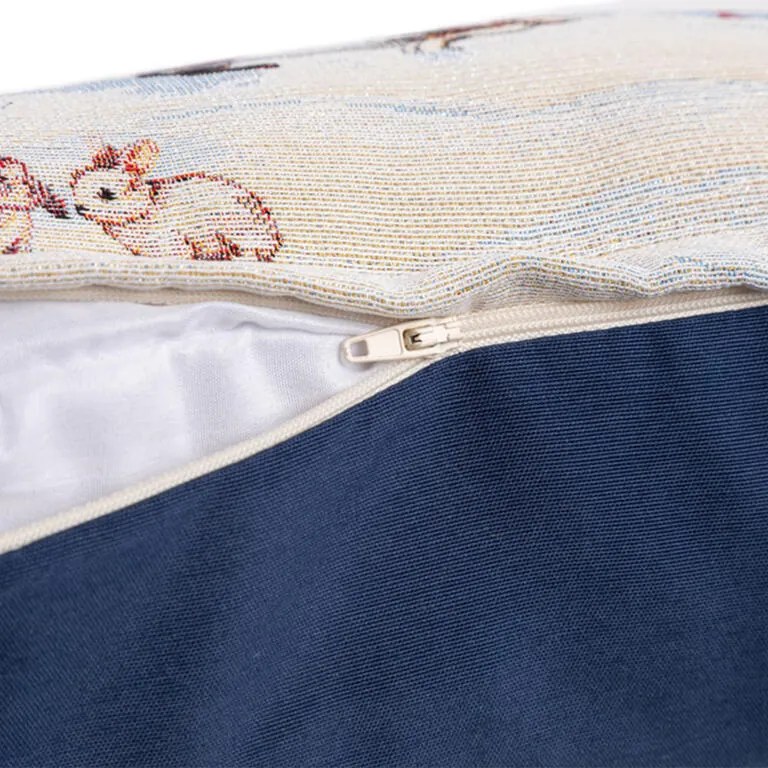 Gobelínová obliečka na vankúš BIELE VIANOCE 45 x 45 cm