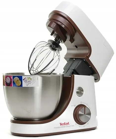 Tefal - Kuchynský robot MASTERCHEF GOURMET 1100W/230V biela