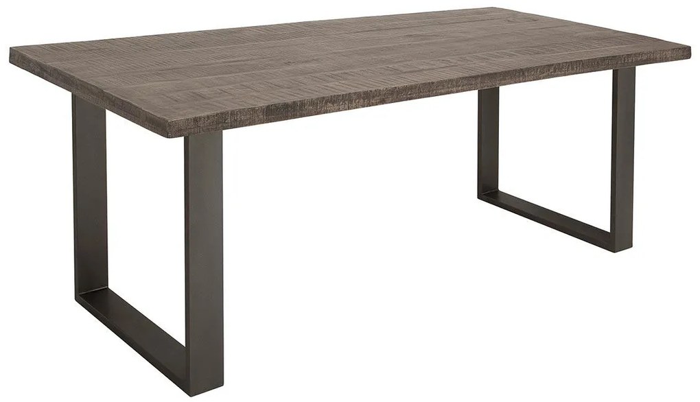 Jedálenský stôl Thunder 160 cm sivé mango
