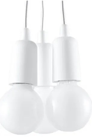 Luster na lanku DIEGO 3xE27/60W/230V