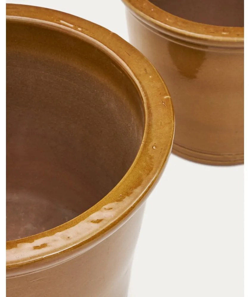 Kvetináče z terakoty v súprave 2 ks ø 47 cm Presili – Kave Home
