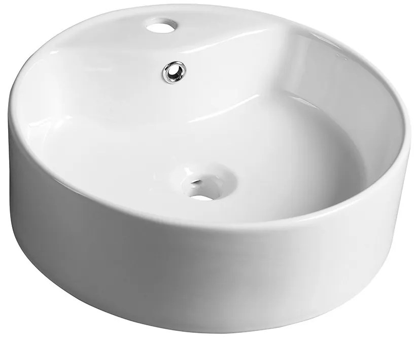 Sapho Sapho, YAKARTA keramické umývadlo, priemer 46cm, na dosku, BH7021