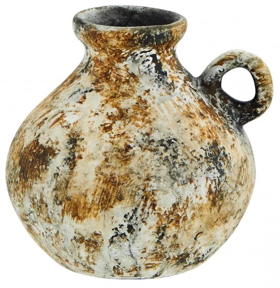 MADAM STOLTZ Dekoratívna váza Terracotta 9,5 cm