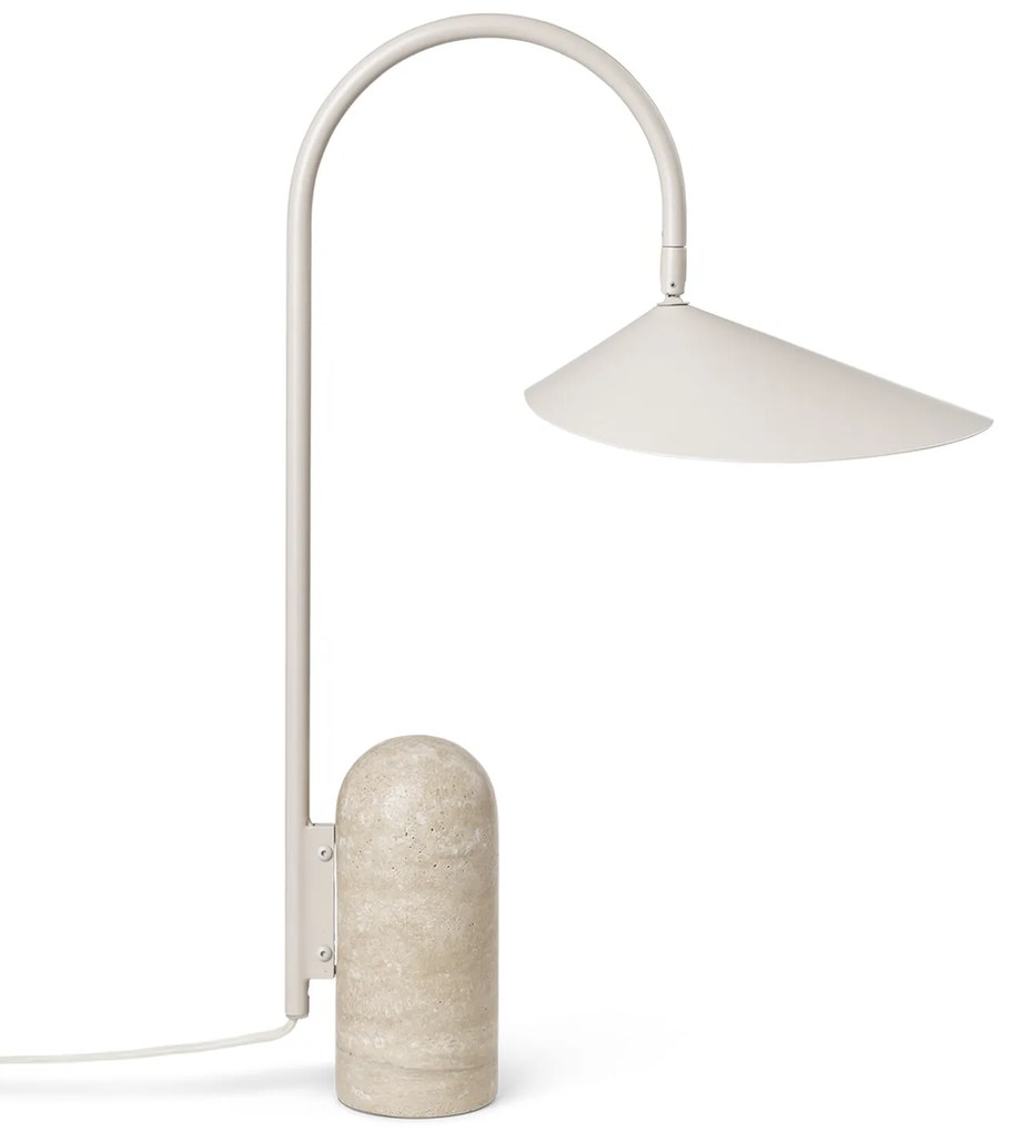 Stolová lampa Arum – kašmírová