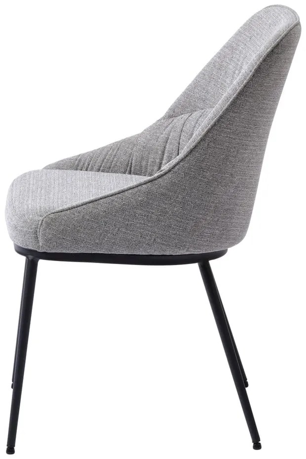 Sivé jedálenské stoličky v súprave 2 ks Meridian – Unique Furniture