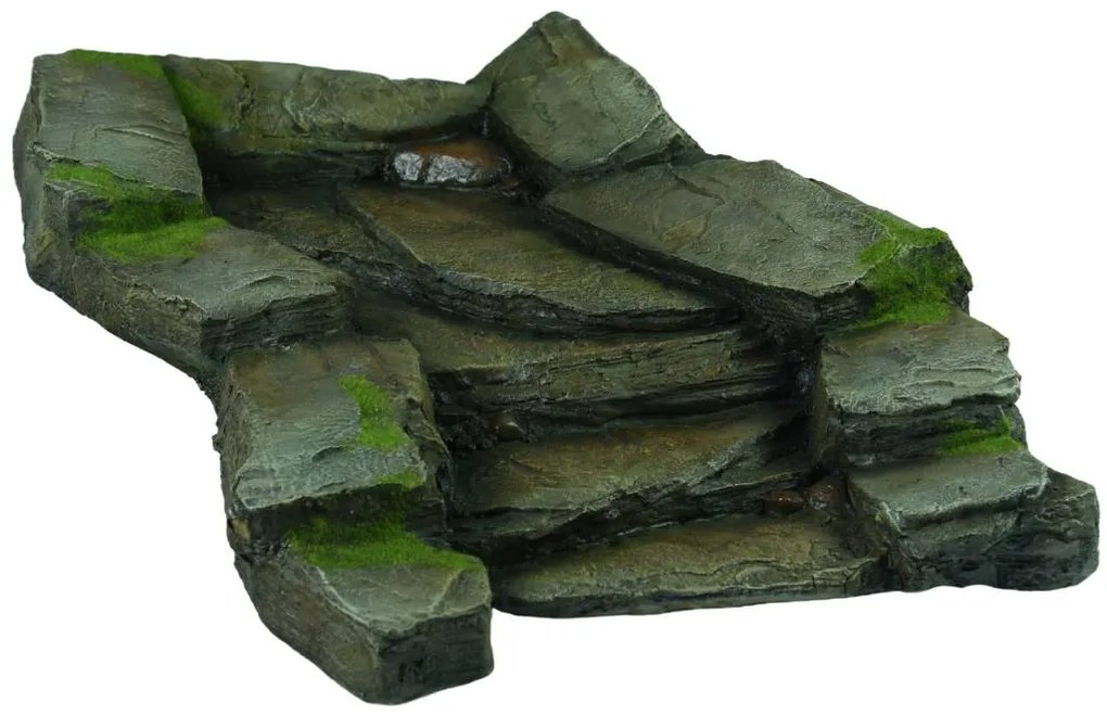 Dekoračná kaskáda s čerpadlom BestBerg EF-27 / motív skalky / polyresin / 104 x 54 x 10 cm