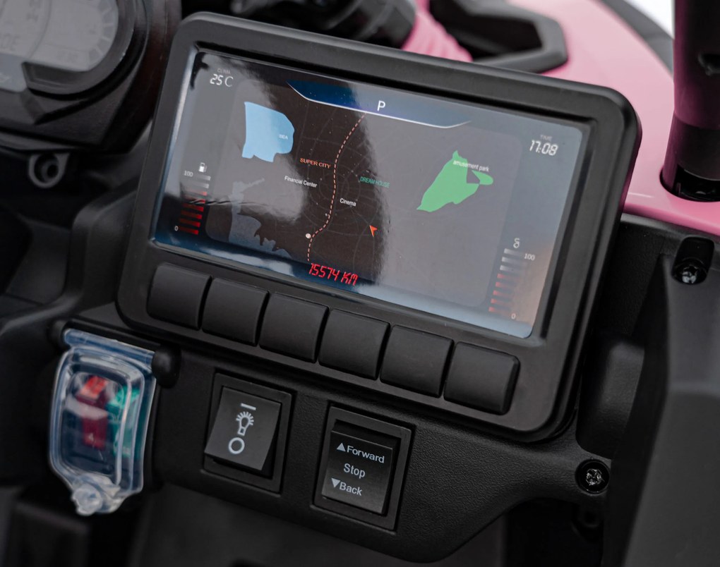 Ramiz Štvorkolka CAN-AM Maverick Ružová