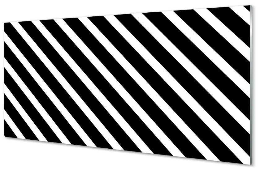 Nástenný panel  zebra pruhy 140x70 cm