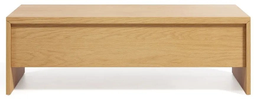 Konferenčný stolík v dekore duba v prírodnej farbe 60x110 cm Abilen – Kave Home