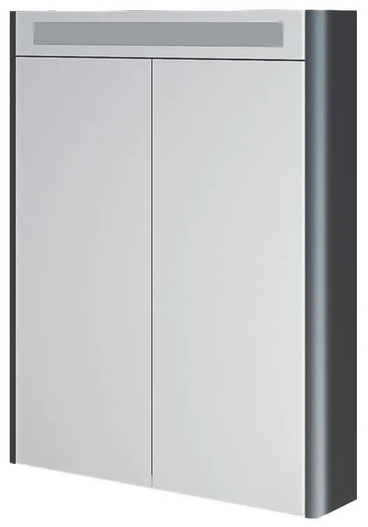 Mereo Mereo, Siena, galérka 64 cm, zrkadlová skrinka, MER-CN436GA