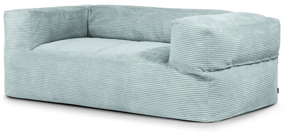Menčestrový sedací vak v mentolovej farbe Sofa MooG – SLOWDOWN