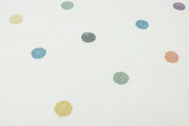 Metrážny koberec Lima C275A fialový / krémový