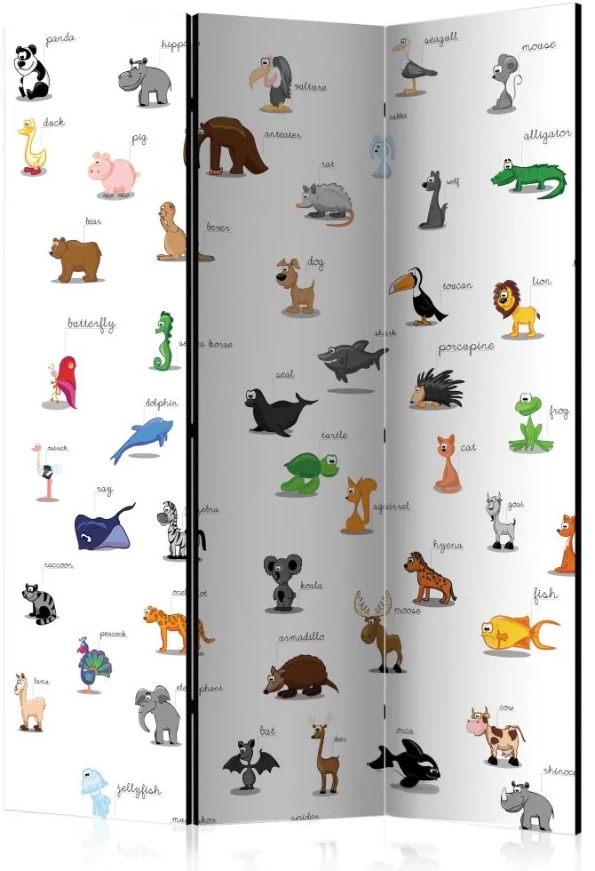 Artgeist Paraván - animals (for children) [Room Dividers]