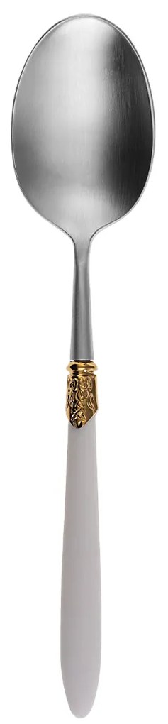 Príborový set 30 ks - Gaya Exeter Gold Ring biely - 133168