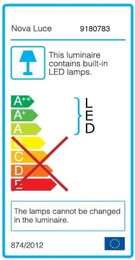 LED luster Raccio 85 čierne s diaľkovým ovládaním