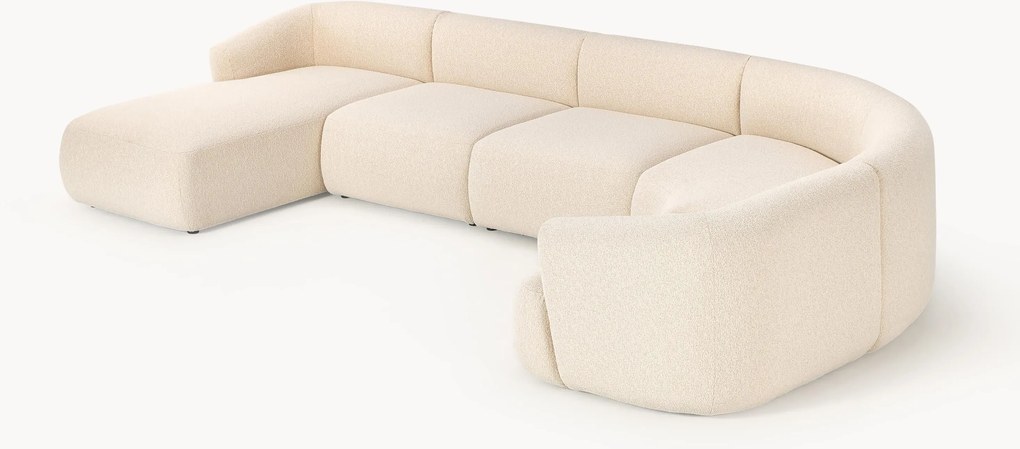 XL buklé modulárna pohovka Sofia