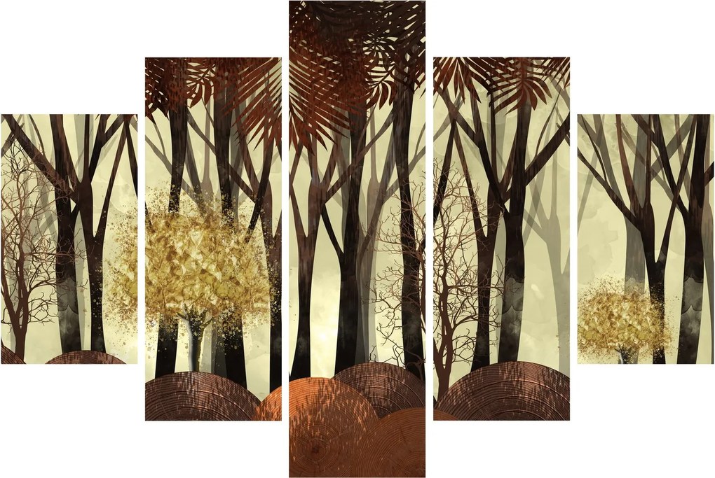 Obraz - Dekoratívne les (150x105 cm)