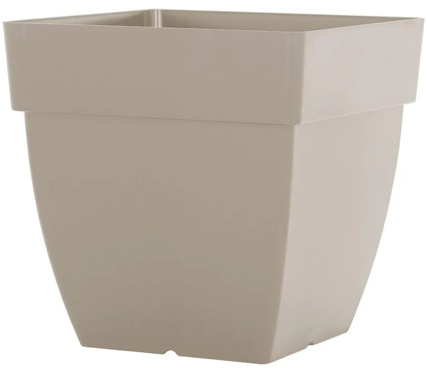 Kvetináč CAPRI SQUARE 40 cm taupe