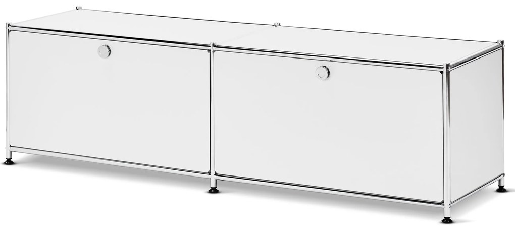 Kovová nízka skrinka »CN3« so zásuvkami