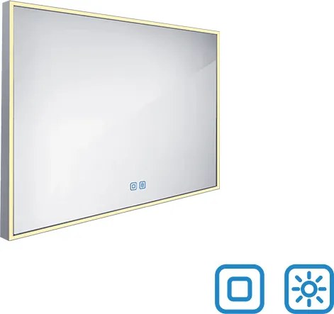 Nimco LED zrkadlo 1000x700 s dvoma dotykovými senzormi - ZP 13004VX
