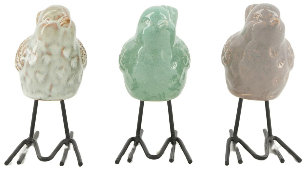 Keramický vtáčik stojaci Variant: C