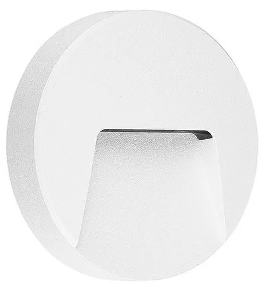Zambelis E184 - Vonkajšie schodiskové svietidlo LED/3W/230V IP54 biela