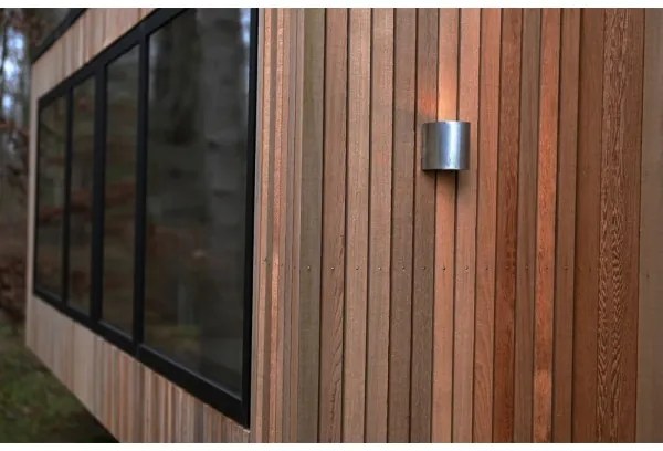 Nordlux - LED Vonkajšie nástenné svietidlo CANTO 2xLED/6W/230V IP44 strieborná