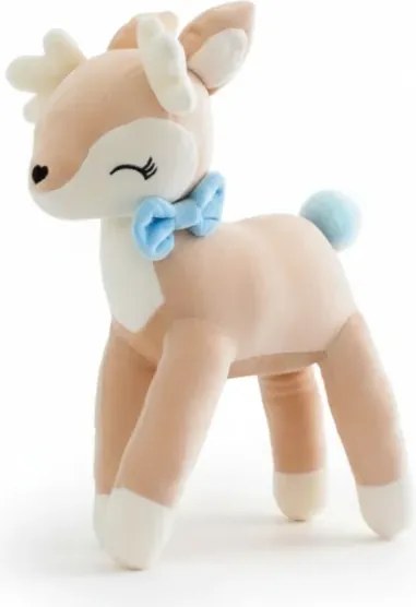 Plyšová srnka Bambi modrá mašľa 35 cm