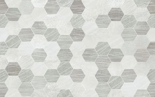 Dekor Multi Clara grey 25x40 cm lesk CLARAGRDEK