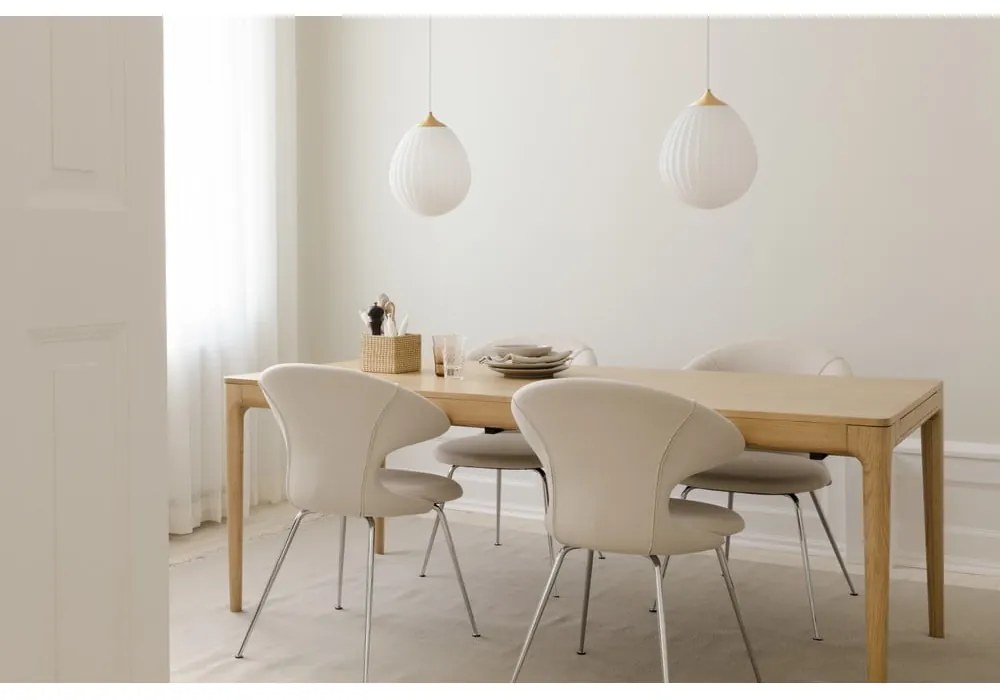 Tienidlo v bielo-zlatej farbe ø 27 cm Around the World Medium – UMAGE