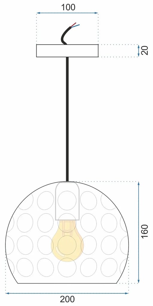 Toolight Toolight, závesná zrkadlová lampa 1xE27 APP275-1CP, strieborná, OSW-00874