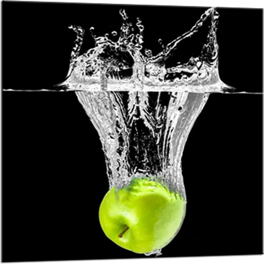 Obraz Styler Glasspik Green Fruits, 20 × 20 cm